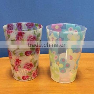 hot selling high quality transparent 250ml cup for juice