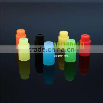 Wholesale e cigs test disposable 510 drip tips,silicone test drip