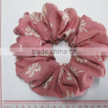 2015 beautiful printed cotton scrunchie