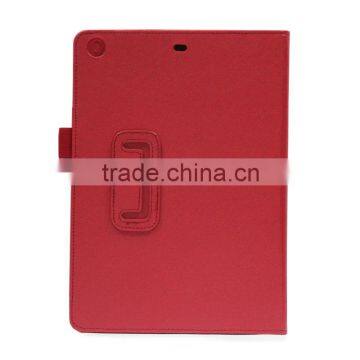 New Product Lichee Pattern For iPad Air Leather Case,Smart Leather Cover For Apple iPad Air With Stand