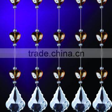 BC24 Wholesale handmade acrylic hanging bead door balcony divider screen