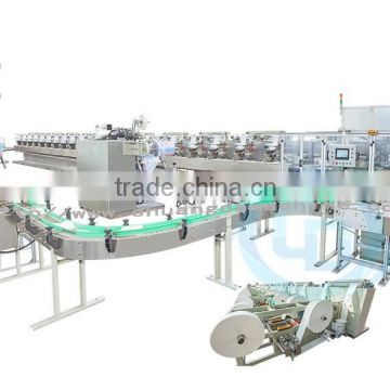 CD-2000II Full automatic baby wet wipes machine,wet tissue machine