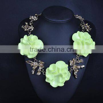 trendy artificial resin flower jewelry mexico manufacturer