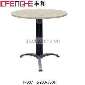 small white coffee table, wood conference table, wooden round tea table coffee table