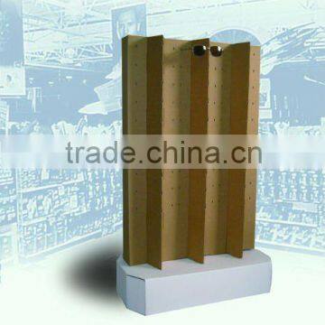 DW0493-no printing corruagted paper display stand for sunglasses