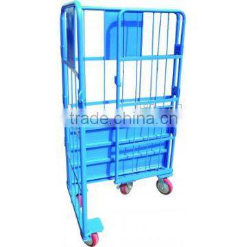 rolling metal storage cage