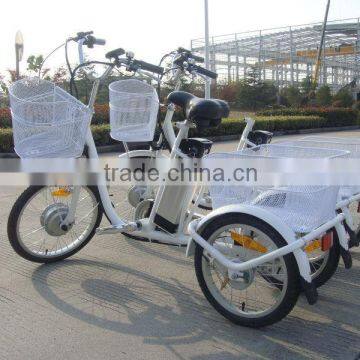 adult tricycle, powerful three wheels electric bike with CE