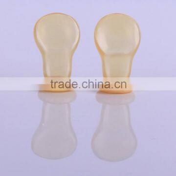 L size Thumb shaped latex pacifier nipple