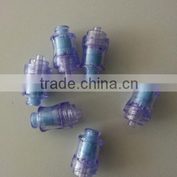 Disposable medical accessory plastic needle free valve