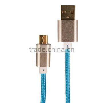 Best Selling Nylon Usb Cable with Cable Micro Usb, Micro Usb Charging Cable Also for Data Transmisson