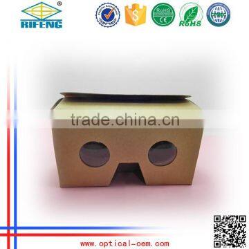 Diy Google Cardboard White vr 3d Glasses With NFC Tag
