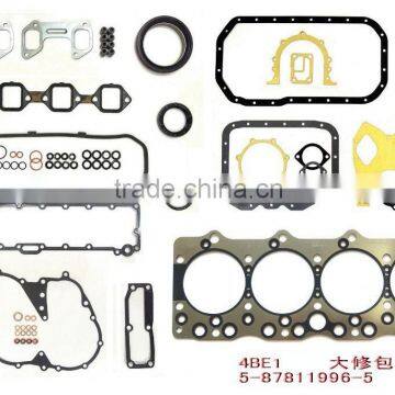 High Quality Full Gasket Set For I-SUZU 4BE1 engine auto parts