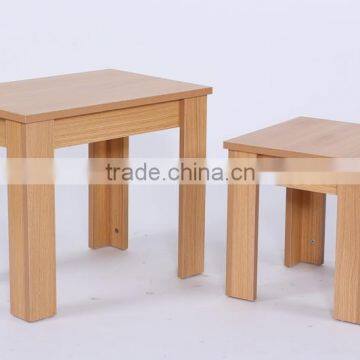 E1 Melamine MDF Table And Stool Could Be Customized