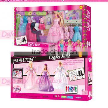 Plastic Vinyl Kids Dolls Fashion Royalty Dolls With AZO FREE Dresses Accessories photo-2