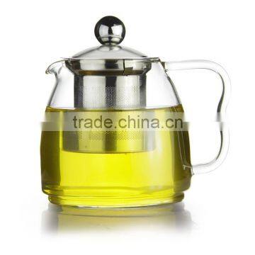 clear glass pyrex glass tea kettle