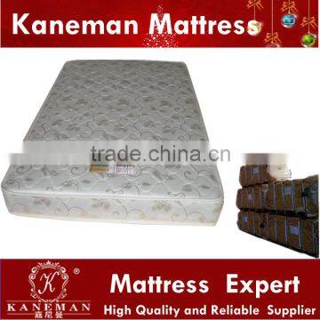 Cheap Polyester fabric quality spring mattress for wholesale