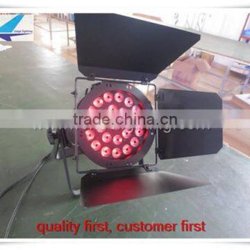 24x15w led 5in1 par light with barn doors or rgbaw led par light
