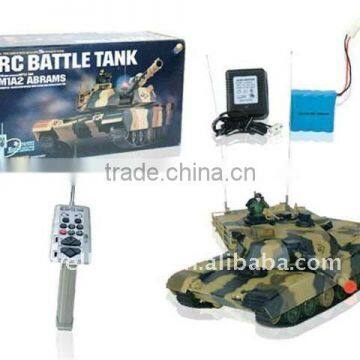 1/24 Airsoft M1A2 Battle RC Tanks