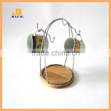 handmade hanging cup rack