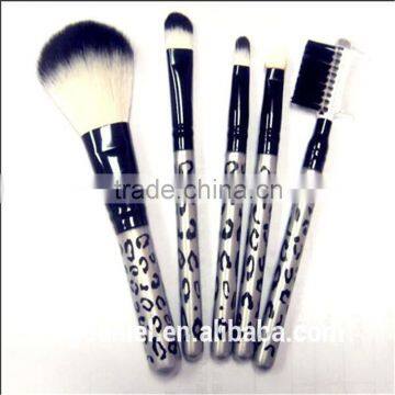 5pcs professional Goat,Nylon hair cosmetic brush set,makeup brush set,professional brush set