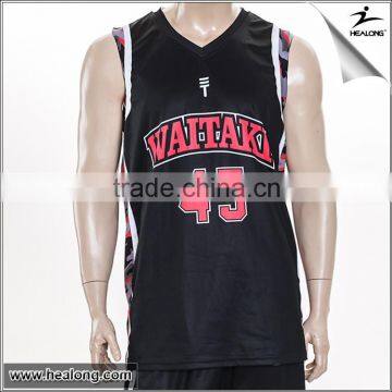 Custom Camo Basketball Jersey,Sublimated Custom Camo Basketball Uniform photo-4