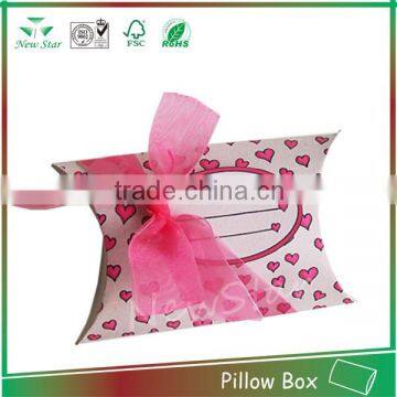 good quality paper pillow pacakging gift case