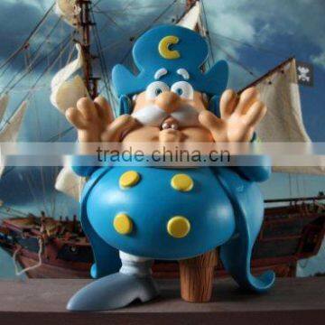 Custom Made Blue Captain Action Figure, OEM Action Plastic Figure, Action Figure Customized China Manufacturer photo-2