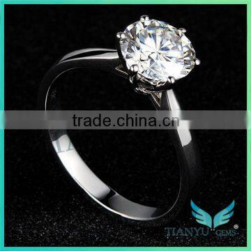 1Carat Moissanite Diamond Wedding 925 Sterling Sliver Engagement Ring for Women photo-5
