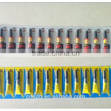 long card 12pcs super power glue