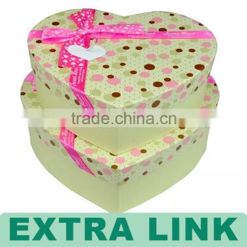 2014 New decorative printed wooden chocolate box for promotion new design handmade cardboard candy chocolate boxes