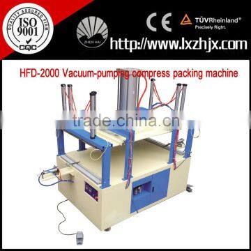 Automatic textile compress packing machine