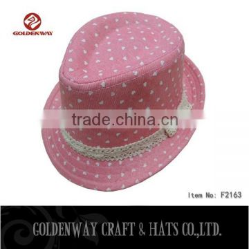 2015 new designs cheap Children's Fedora Hats