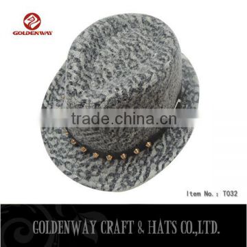 cute lovely felt fedora hats cotton child hats