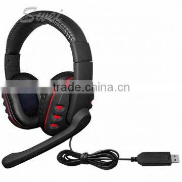 New Headbrand Wired Headset headphone with MIC