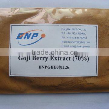 GMP 100% Natural & High Quality goji powder From China Sino BNP