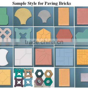 Cheap promotional brick paver machine walkway SY7502