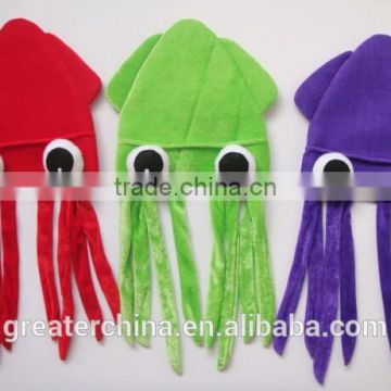 Plush Squid Hat