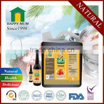 FDA Thai Fish Sauce 5lbs for Seafood Condiment