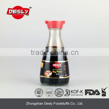 Desly premimum Japanese sushi soy sauce 150ml table bottle