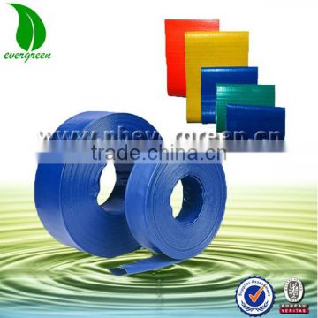 General Purpose Reinforced PVC Soft Layflat Water Discharge Hose