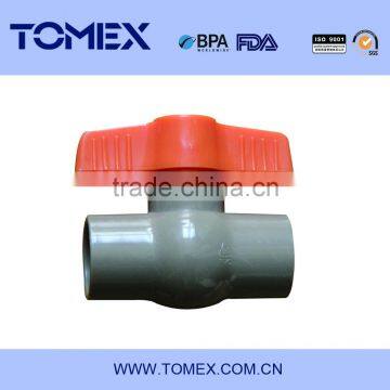 High quality china supplier switch manufacture 6 inch pvc ball valve on sale