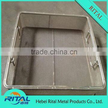 Medical Storage Stainless Steel disinfection wire basket