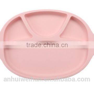 Best Selling Baby Soft Divided Silicone Plate