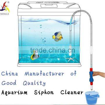 China Manufactured good quality aquarium siphon cleaner