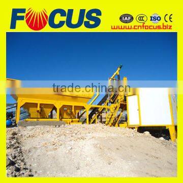 Full Automatic 25m3/H Mobile Concrete Batching Plant Yhzs25