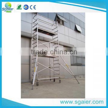 China custom h shape aluminium scaffoldings sgaier aluminum truss with deck for sale