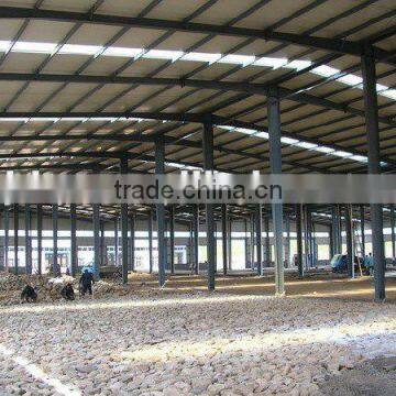 big span prefabricated steel structure house