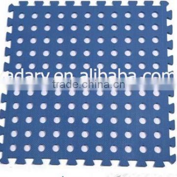 made in china eva flooring mat with holes taekwondo karate tatami mats