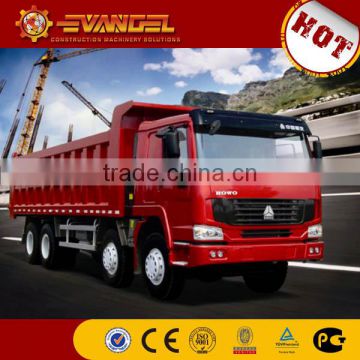 used dump truck sales HOWO brand dump truck with crane dump truck radiator for sale