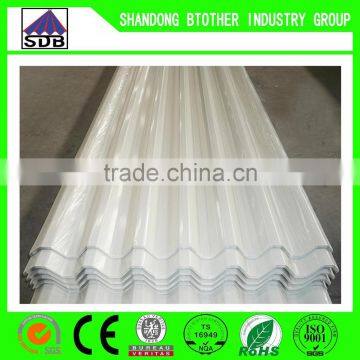 PPGI Prepainted Corrugated Steel Sheet Prepainted Metal Roofing / Color Corrugated Steel Sheet /Construction Design Light Steel photo-2